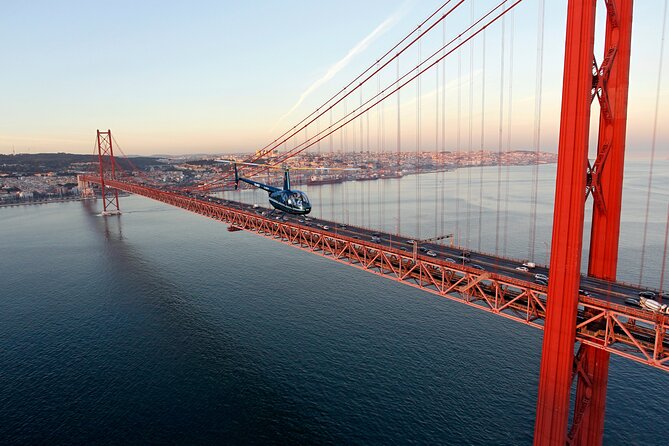 Lisbon Helicopter Flight: City & Coastline Views - Tagus River panoramas: the view you can only get from above