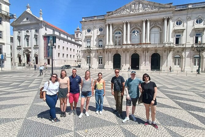 Lisbon Highlights Guided Walking Tour - Augusta Street Arch to Municipal Square: power symbols in plain sight