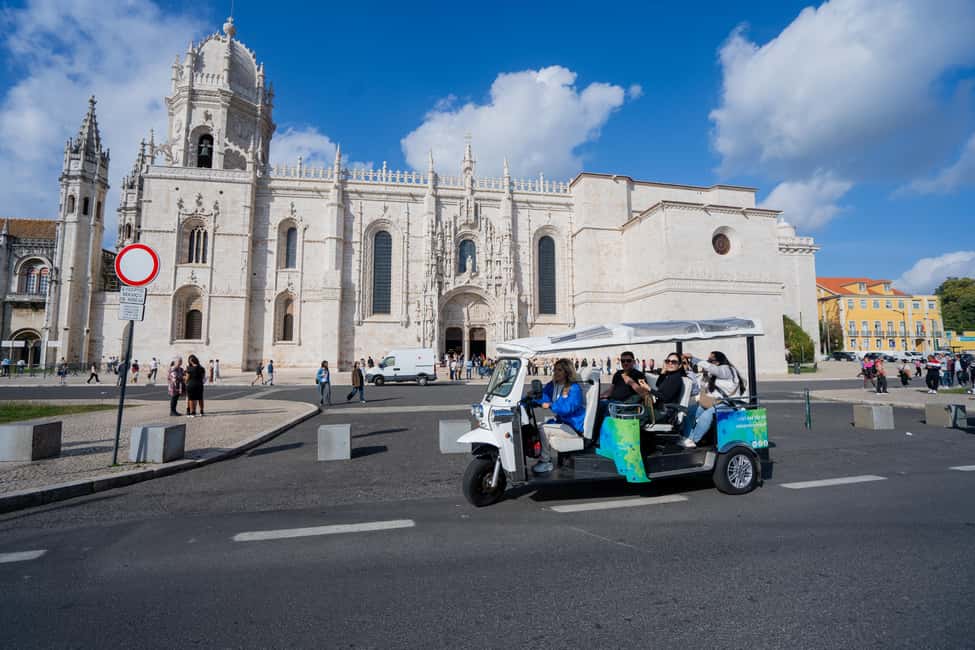 Lisbon Highlights: Private Tuk Tuk Sightseeing City Tour - Riding through São Vicente, the National Pantheon, and Alfama’s first taste