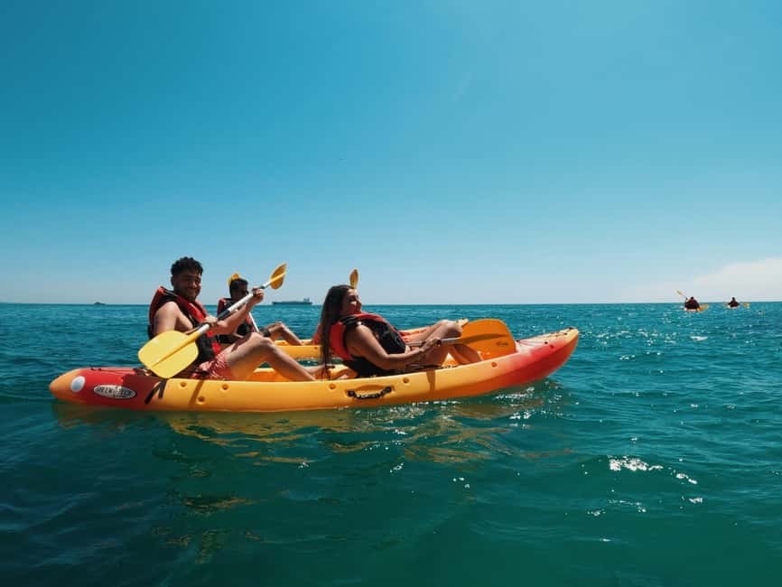Lisbon: Kayak Snorkeling & Beach Lounge/Pick-Up Available - Beach lounge time at Praia do Creiro: shade, loungers, and a proper reset