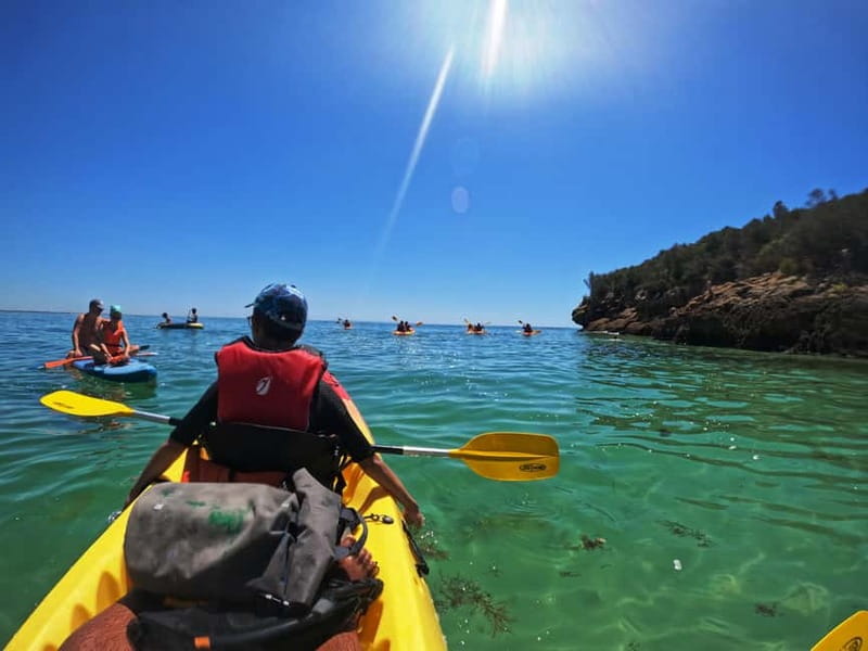 Lisbon: Kayaking & Snorkeling Tour with photos included - From Paddling Class to Coastline: How the Route Starts