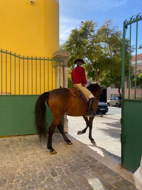 Lisbon: Morning of Equestrian Art with Lusitano Horses - Audio guide + period music: turning motion into meaning