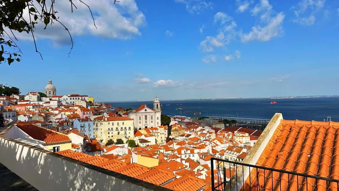 Lisbon: Old Town Tuk-Tuk Tour - Senhora do Monte: the longer look that feels different