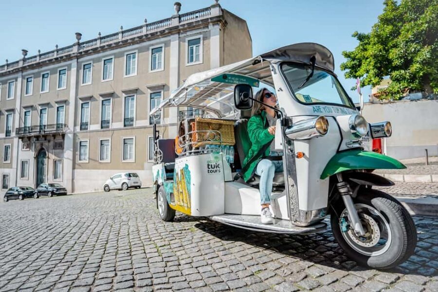 Lisbon on a Tuk Tuk Tour: History & Viewpoints - Lisbon’s steep streets, solved: why the electric tuk tuk works