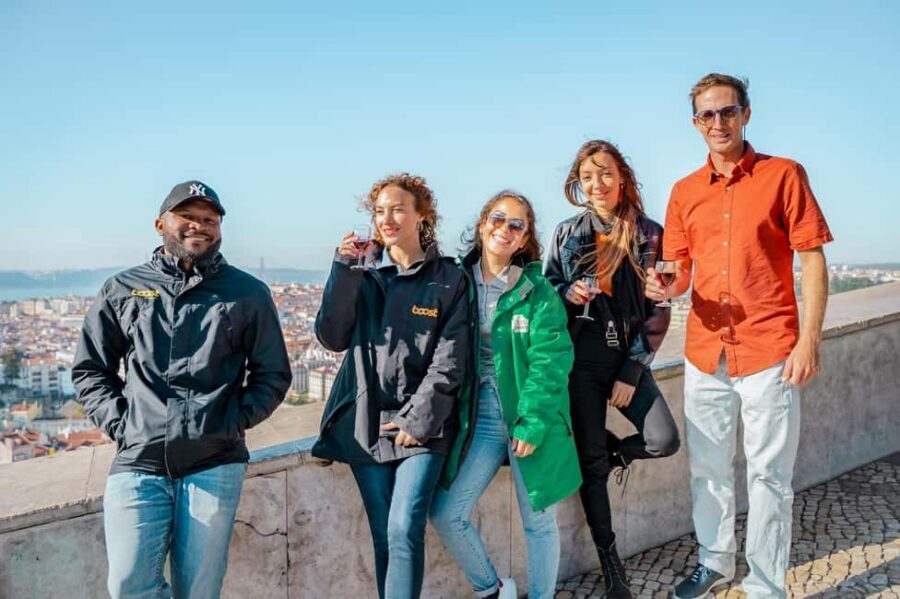 Lisbon on a Tuk Tuk Tour: History & Viewpoints - Santa Luzia, Graça, and Portas do Sol: your best photo math