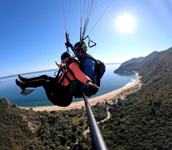 Lisbon: Paragliding Tandem Flight - The flight timing: what 30 minutes feels like in real life