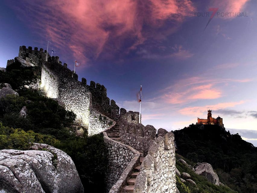 Lisbon: Pena Palace, Moorish Castle, Qta. Regaleira & Sintra - Monserrate Palace and Queluz Palace: When Your Day Has Two Extra Gems