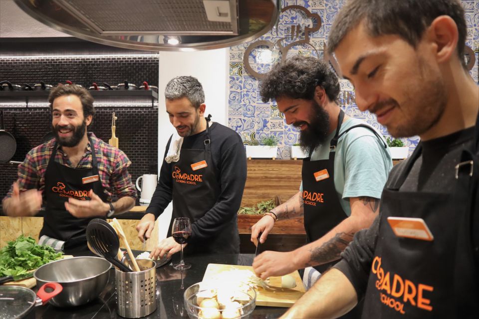 Lisbon: Portuguese Cooking Class for Beginners - Drinks and the meal: wine included, but the focus stays on the cooking