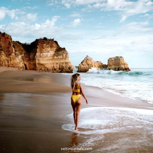 Lisbon: Private Algarve & Benagil Cave Full-Day Coastal Tour - Lagos photo stops and a sunset-facing finish