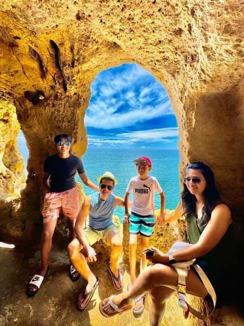 Lisbon: Private Algarve & Benagil Cave Full-Day Coastal Tour - Benagil Cave: viewpoint first, then choose your water time