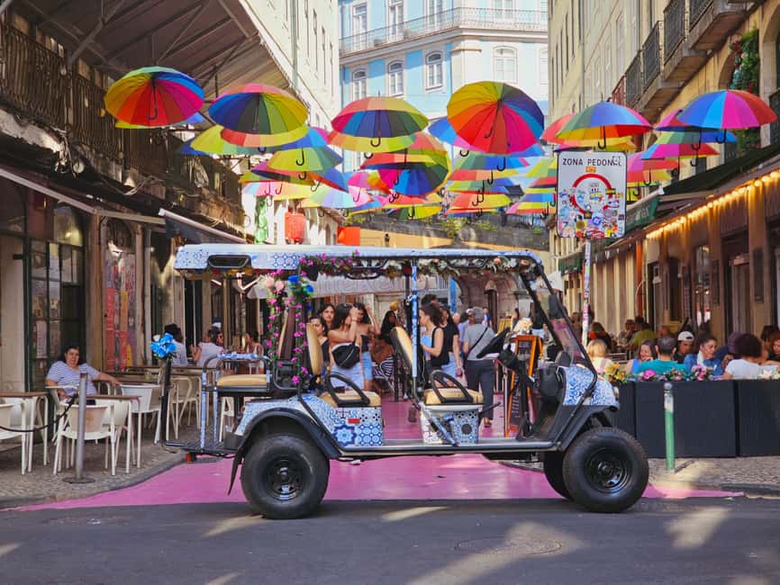 Lisbon: Private city tour by tuktuk alfama up to 90 min - Time Out Market and Restaurante Sophia: two smart drop-off choices