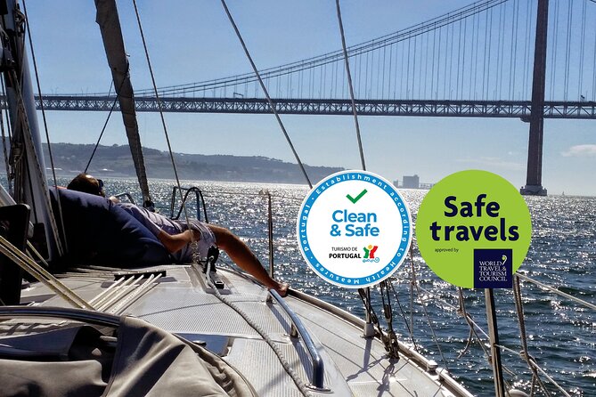 Lisbon Private Sailing Cruise, drink included (options: 2h, 3h, 4h, 6h or 8h) - Belém Tower and the fortress-port view
