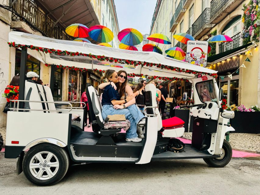 Lisbon: Private Sightseeing Tour by Tuk-Tuk - Miradouro de Santa Luzia and Portas do Sol: you’ll get the angles without the guesswork