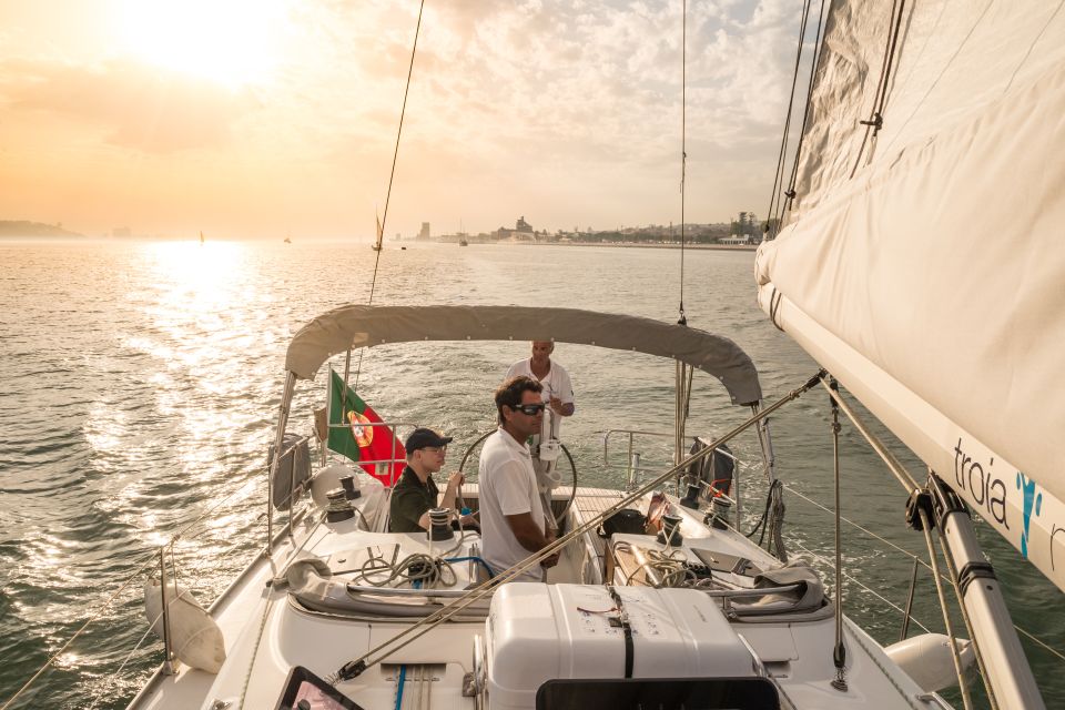 Lisbon: Private Sunset Cruise on the Tagus River with Drink - Private Group Value: $489 for Up to 10 People