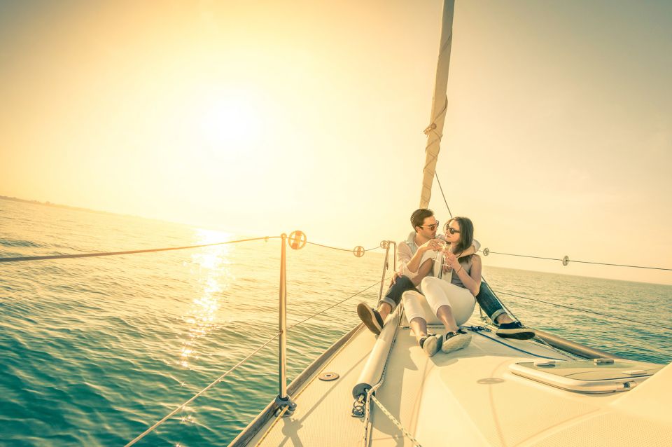 Lisbon: Private Sunset Sailing Tour with Champagne - The south bank run: forts and old-regime prisons, then the Ponte 25 de Abril show
