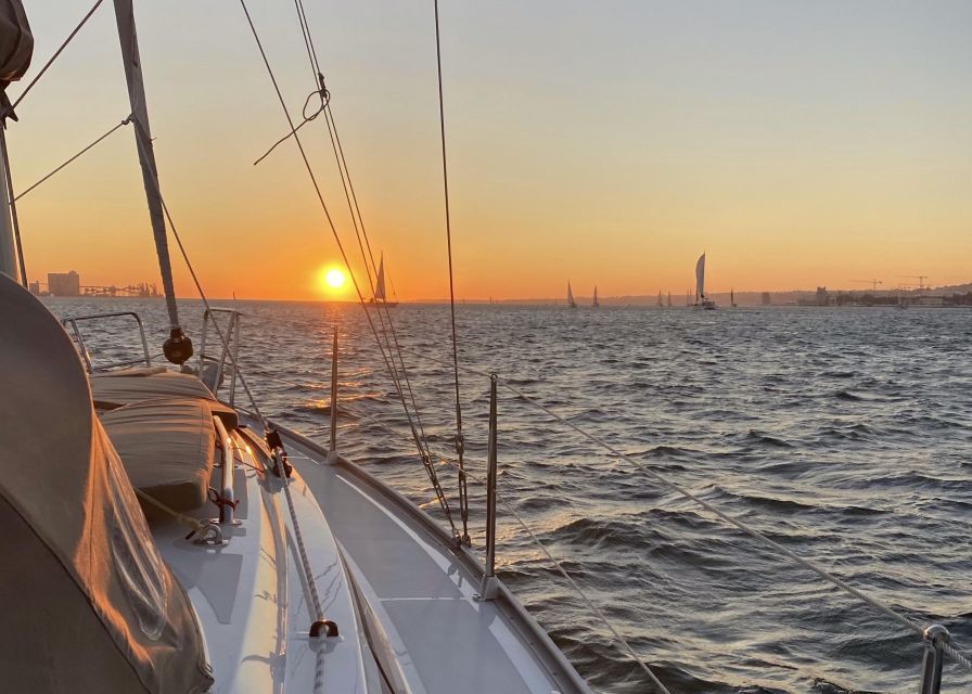 Lisbon: Private Tagus River Sunset Cruise on a Luxury Boat - Sunset timing: how to get the best views on a 2-hour sail