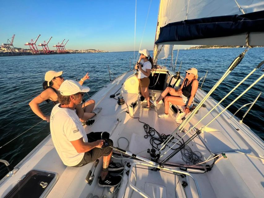 Lisbon: Sailing Sunset - The onboard vibe during the sunset viewpoint stop