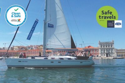 Lisbon Sailing Tour on a Luxury Sailing Yacht with 2 Drinks - The two-person crew setup: safety first, then real conversation