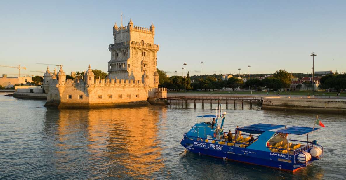 Lisbon: Sightseeing Boat Tour with Hop-On Hop-Off Option - Lisbon’s skyline from the Tagus: seven hills and Old Town color
