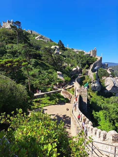 Lisbon: Sintra, Pena Palace, Moorish Castle & Regaleira Tour - Passing Monserrate Palace: a quick glimpse, not a full commitment