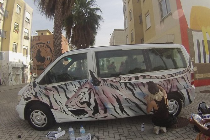 LISBON Street Art Tour - Stop 4: Jardim Botto Machado and the long azulejo payoff