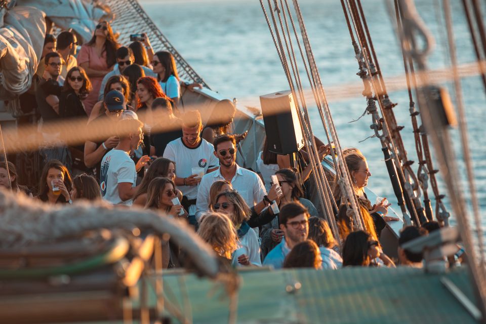 Lisbon: Sunset Boat Party Cruise with Music & Drinks - The club afterparty: how the ticket continues on land