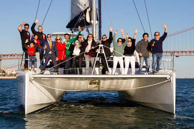 Lisbon: Sunset Cruise With Drinks on Spacious Yacht - Belém Tower and the Monument to the Discoveries at Golden Hour