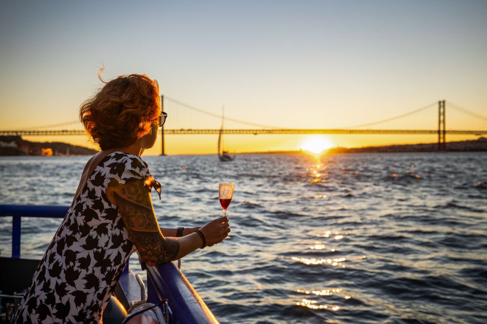 Lisbon: Sunset Cruise with Live DJ and Drinks - Belém Tower and the Monument to the Discoveries: where the photos get real