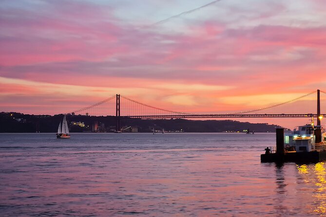 Lisbon Sunset cruise with Welcome Drink and Snack included - MAAT and the “tile-like” look of Lisbon’s modern side