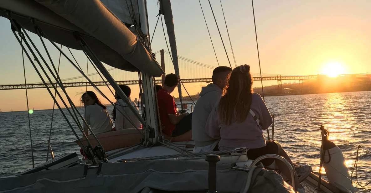 Lisbon Sunset Sailing – Small Group (max 10) Wine & History - Captain Rui and the small-group setup that keeps things human