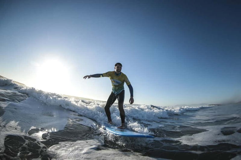 Lisbon: Surf Experience at Costa da Caparica - How Value Really Adds Up for $35 (2 hours, gear, coach, insurance)