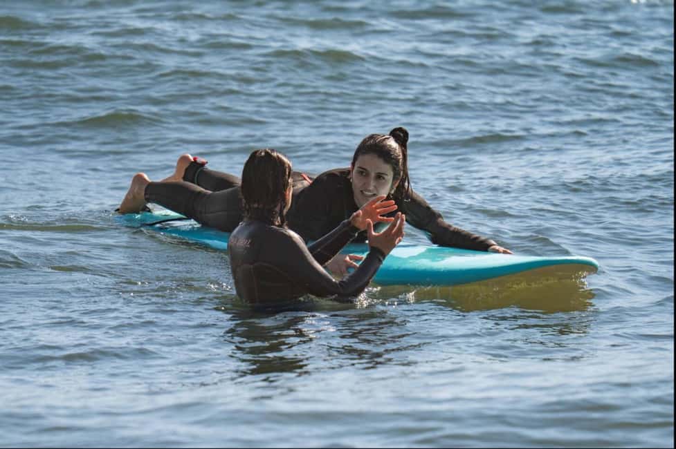 Lisbon Surf Guide - Surf class & Pick Up - From Titanic Sur Mer bar to the right waves in one van