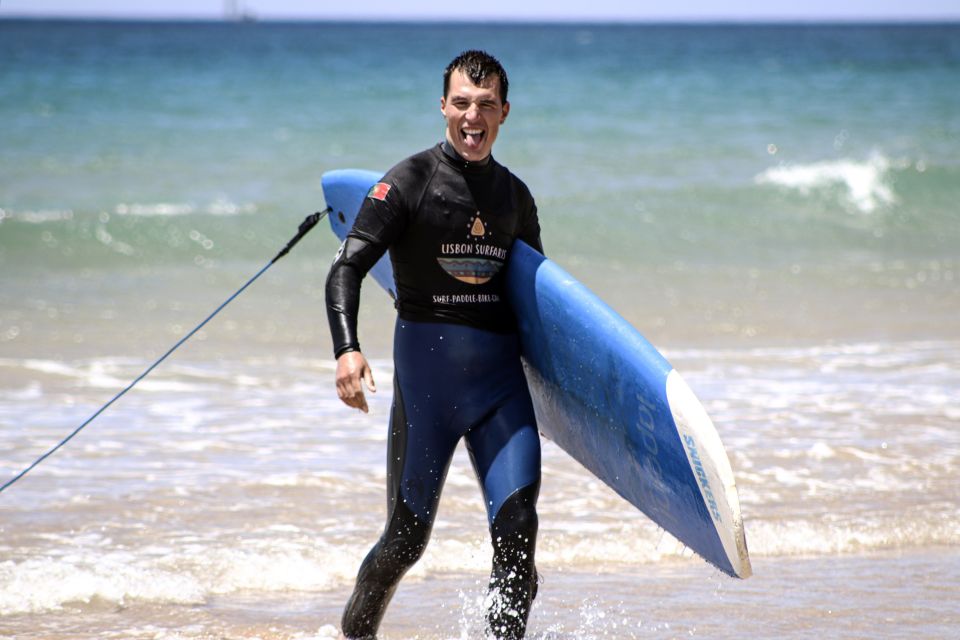 Lisbon: Surf Lesson - Safety and Wave Choice: What You Learn Beyond Standing Up