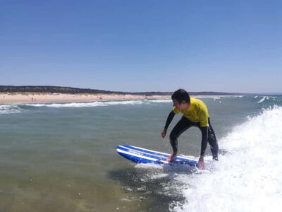 Lisbon: Surfing Lesson on Costa de Caparica Beach - Meeting SurfChamp SurfSchool: Finding the Grey Peugeot Van