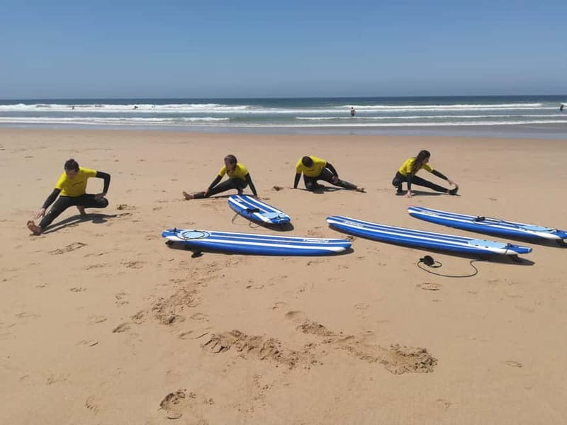Lisbon: Surfing Lesson on Costa de Caparica Beach - Equipment, Insurance, and the Portuguese Surfing Federation Certificate
