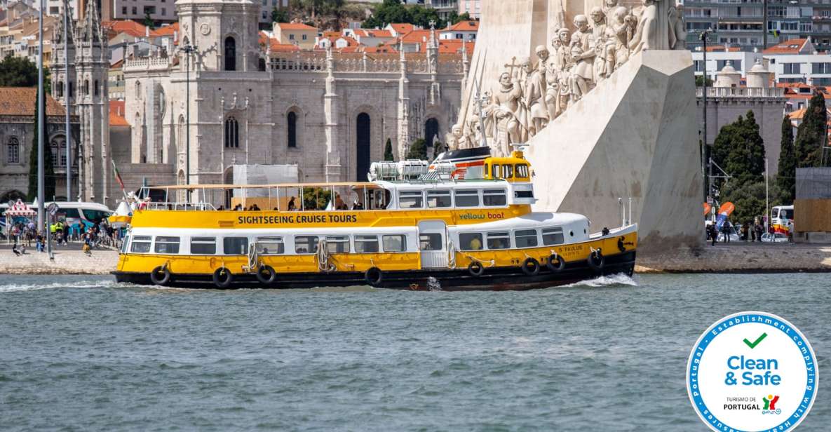 Lisbon: Tagus River Yellow Boat Cruise - Key highlights worth your attention