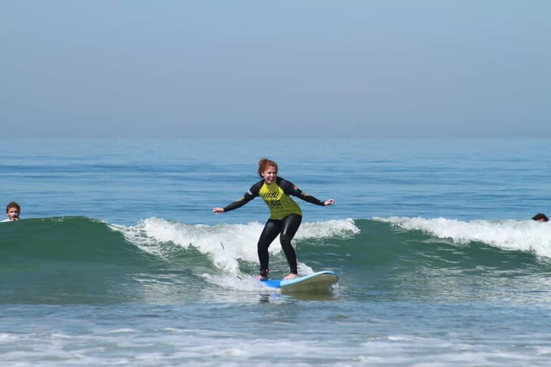Lisbon: The Surf Instructor - surf lessons with transfer - Getting suited up: what the first moments feel like