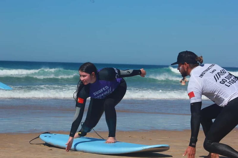 Lisbon: The Surf Instructor - surf lessons with transfer - Lisbon pick-up to the surf beach: the transfer is part of the deal