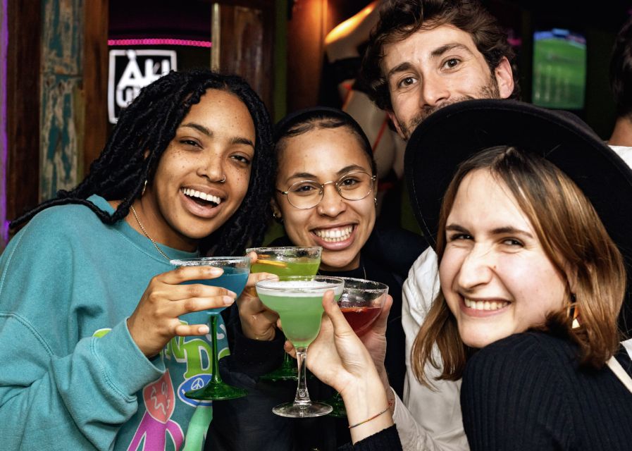 Lisbon: Tipsy Tour Fun Bar Crawl with a Local Guide - Five Portuguese drinks included: what you’ll actually taste