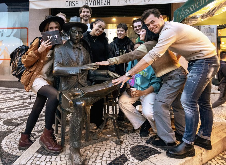Lisbon: Tipsy Tour Fun Bar Crawl with a Local Guide - Organized bar stops in Bairro Alto: fewer lines, better use of time