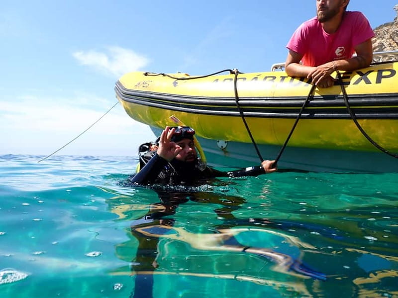 Lisbon: Try Scuba Diving in Arrábida Marine Reserve w/photos - The 30-minute safety briefing: where you build confidence fast