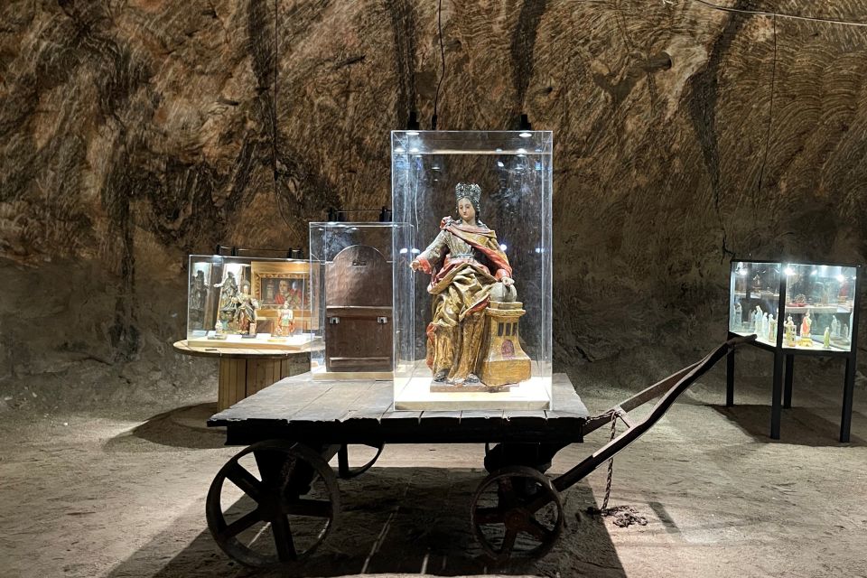 Loulé: St. Barbara Art Collection w/Guided Salt Mine Tour - Miner Songs and the Freedom to Explore at Your Pace