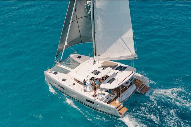 LUXURY Catamaran Sunset and Wine cruise - Cristo Rei, Belém Tower, and a sea-plane moment you can spot