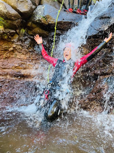 Madeira: Beginner (Level 1) Canyoning Experience - Scrambles, slides, jumps, and pools in the Ecological Park area