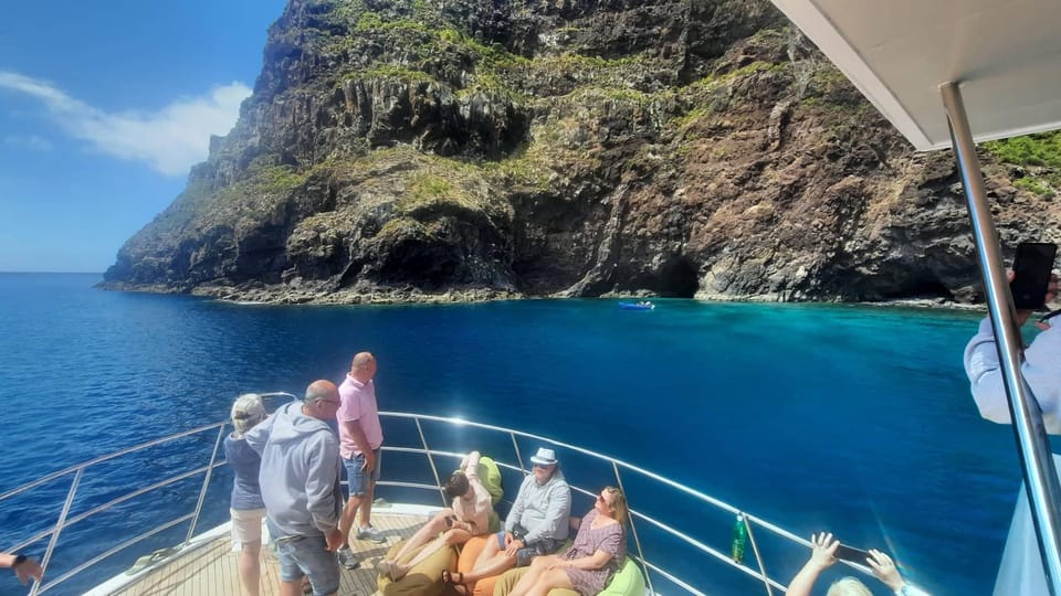 Madeira: Boat Trip with Lunch, Drinks, and Hotel Transfer - The Boat Setup: Bean Bags, Shade Options, and Feeling Safe