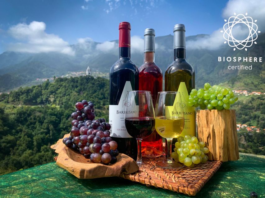 Madeira: Cabo Girão, Wine Tasting, & Serra d'Água Jeep Tour - Quinta do Barbusano Winery: How the Tasting Works