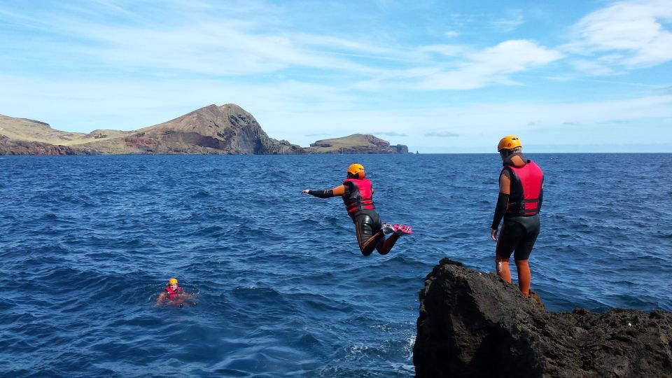 Madeira: Coasteering Tour - What you actually do: swims, caves, and coastal moves