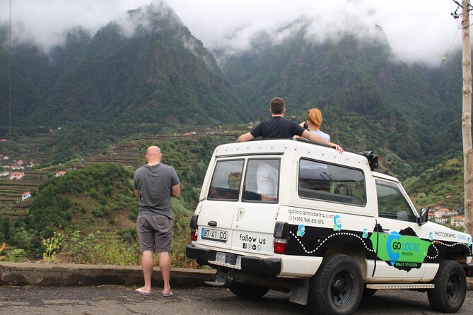 Madeira Island Private Wine Full-day Tour in all terrain vehicle - Stop 3: São Vicente for cliff-and-terrace drama