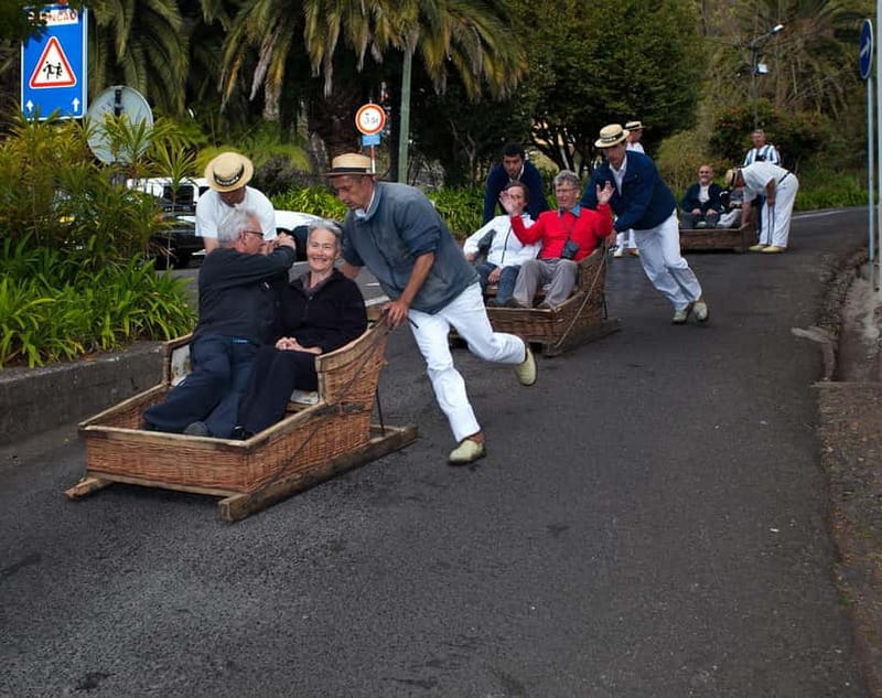Madeira: Monte Toboggan & Old Town Guided Tuk Tour by MadTuk - Monte Gardens and Nossa Senhora do Monte Church