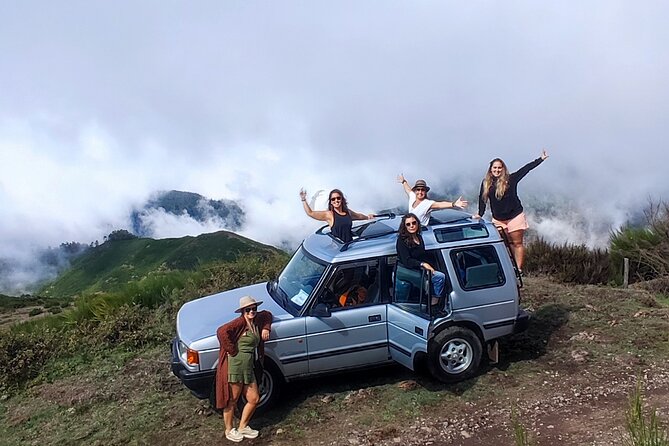 Madeira "Mystery Tour" - Half Day Private 4x4 Jeep - Guide Time Makes the Difference: Dinarte and Spencer as Examples